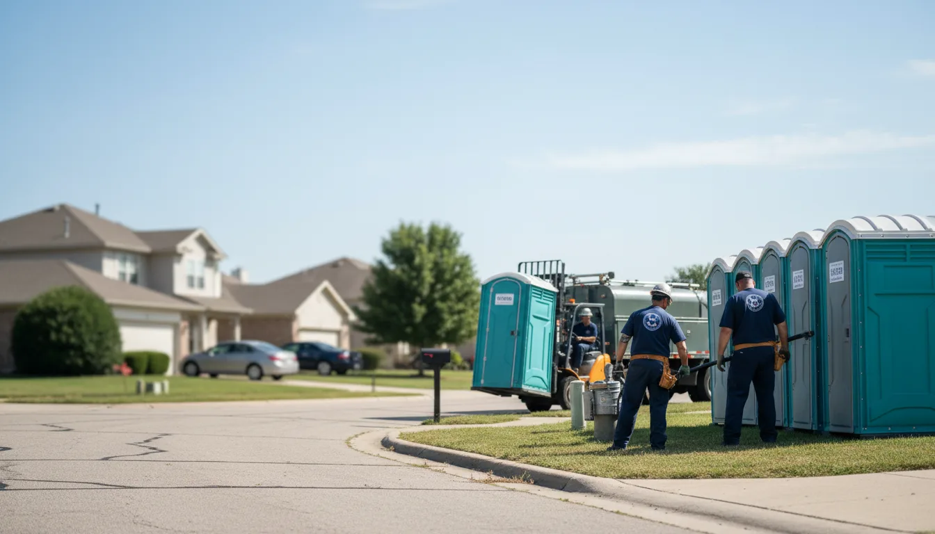 Porta Potty Rental in Bradford, IA near me